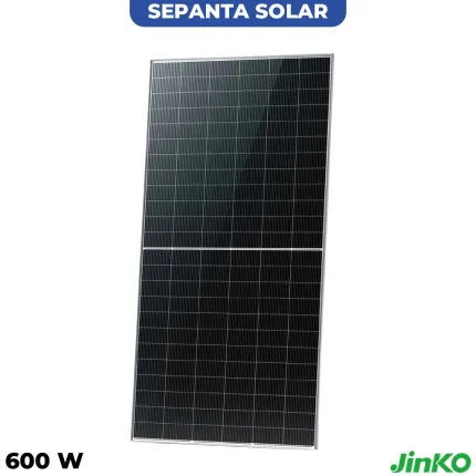 پنل خورشیدی 600 وات دوطرفه مونوکریستال JINKO