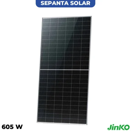 پنل خورشیدی 605 وات مونوکریستال JINKO