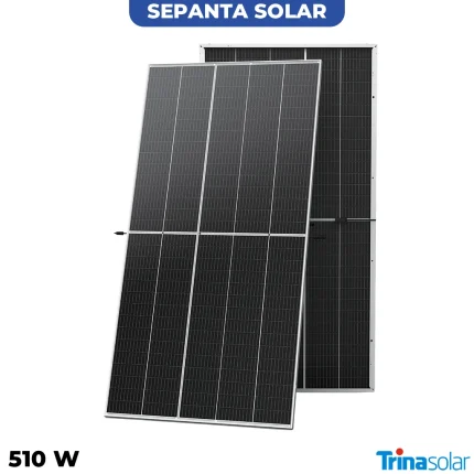 پنل خورشیدی 510 وات دوطرفه مونوکریستال TRINA SOLAR