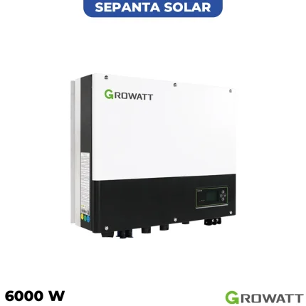 سانورتر 6000 وات , 48 ولت , 86 آمپر GROWATT