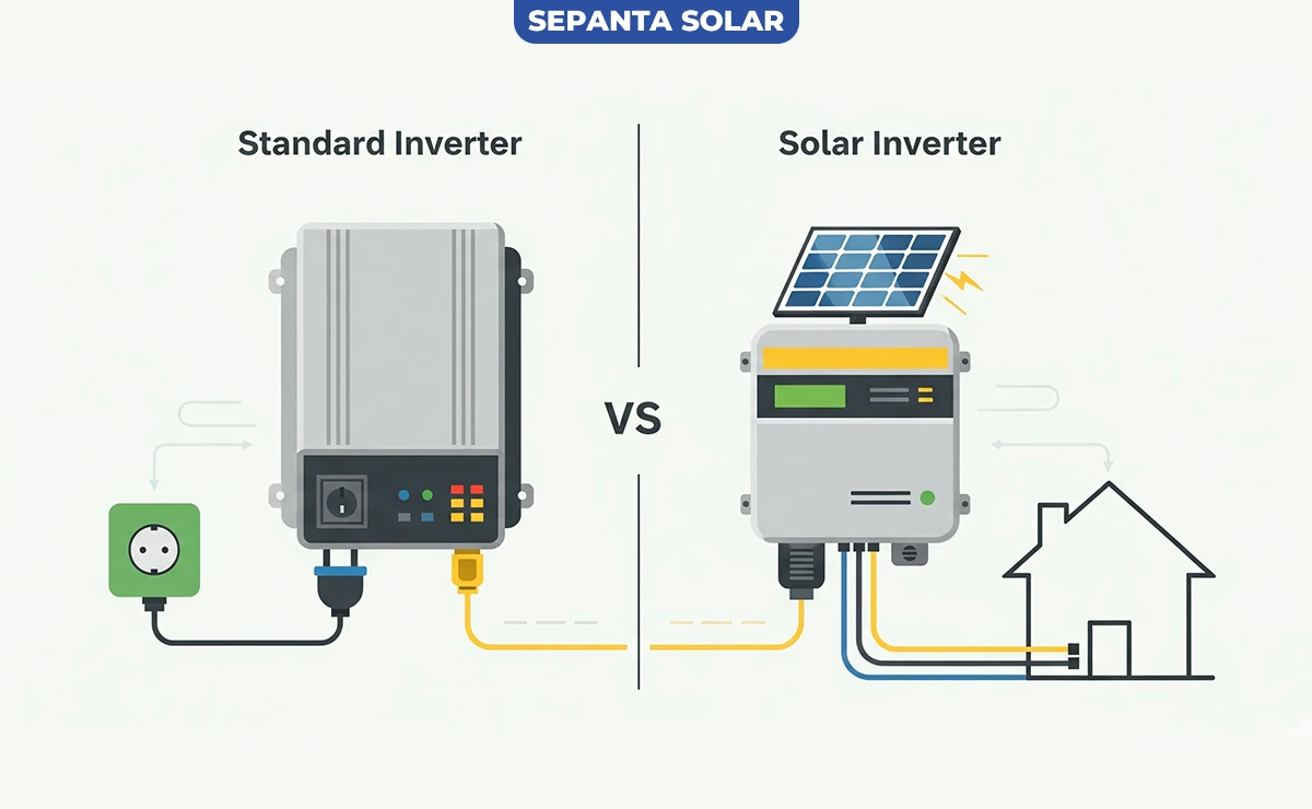 تفاوت اینورتر و سانورتر در چیست؟-مقایسه سانورتر با اینورتر