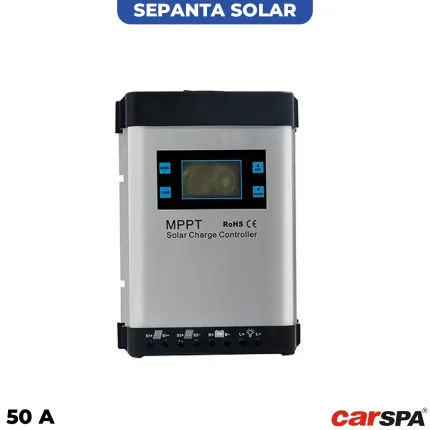 شارژ کنترلر 50 آمپر 24 ولت مدل MPPT2450D سری MPPT برند CARSPA