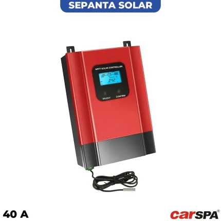 شارژ کنترلر 40 آمپر (12-48) ولت مدل MPPT48_40A سری MPPT برند CARSPA