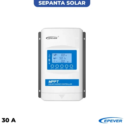 شارژ کنترلر 30 آمپر (12-24) ولت مدل XTRA3210N سری MPPT برند EPEVER